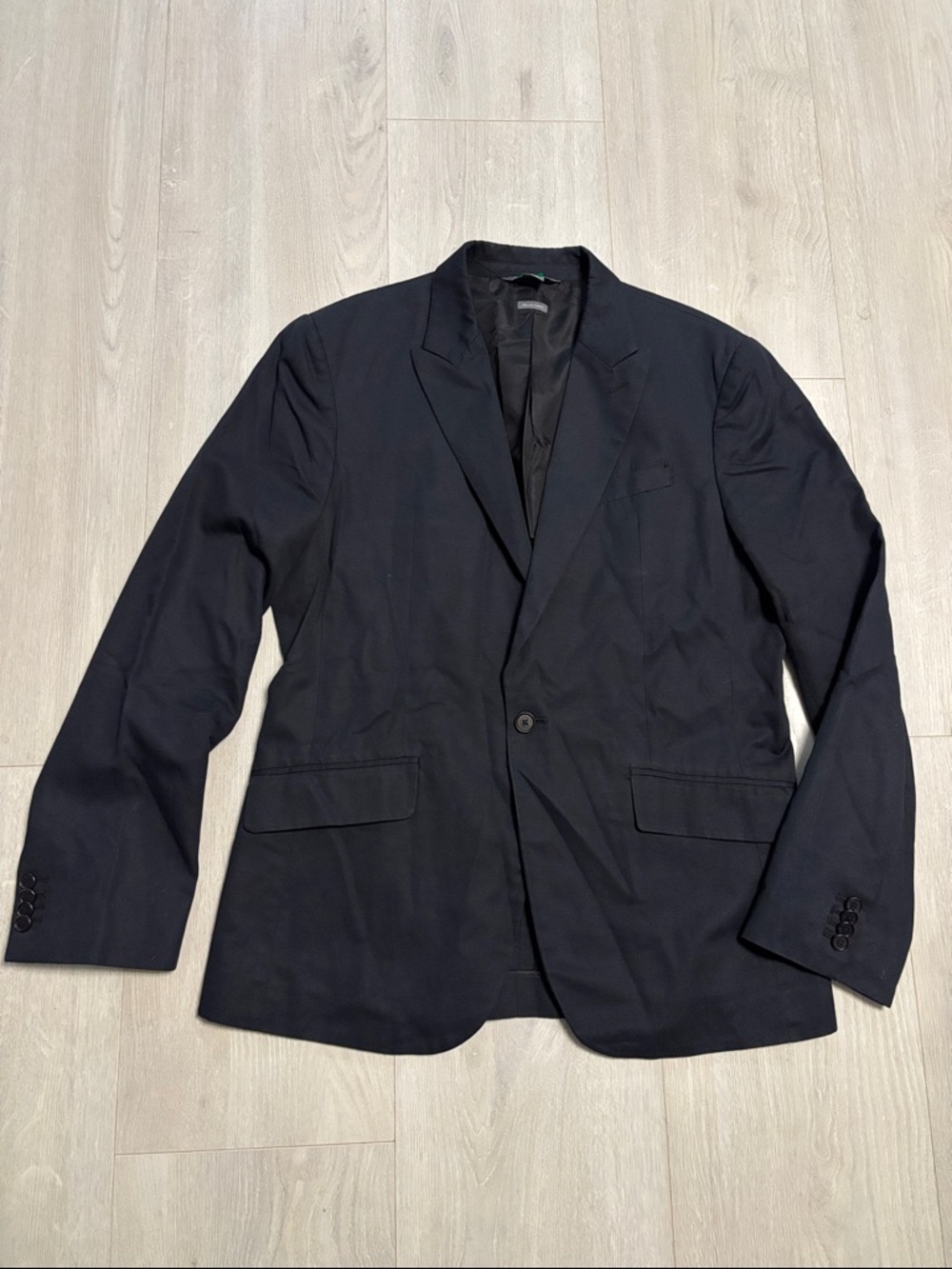🔥BUNDLESALE Mens 42R A/X Armani Exchange Navy Single-Breasted Sport Coat Blazer